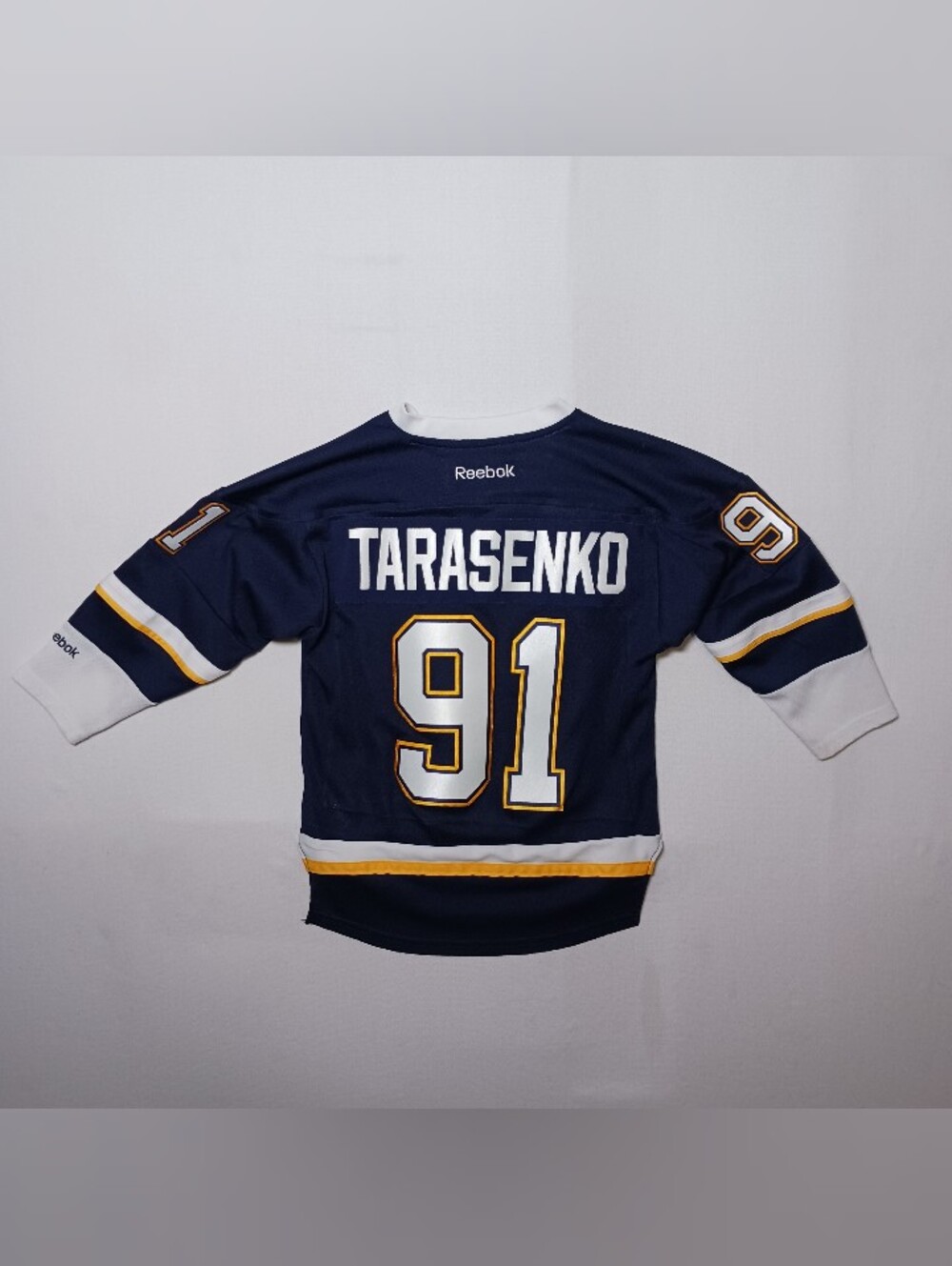 Vladimir Tarasenko #91 Youth Jersey Small 4-7 Reebok St. Louis Blues NHL